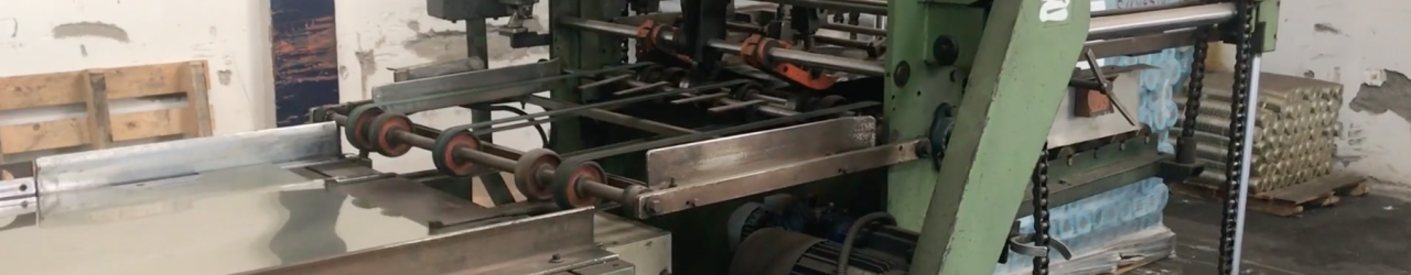 Complete line for ends dia 153mm