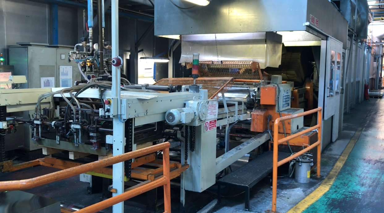 SOLD!COMPLETE COATING LINE BRAND MAILANDER MOD. 460