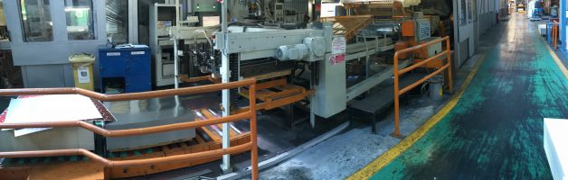 We Sold in Bulgaria a Complete Coater Line brand Mailander mod. 460