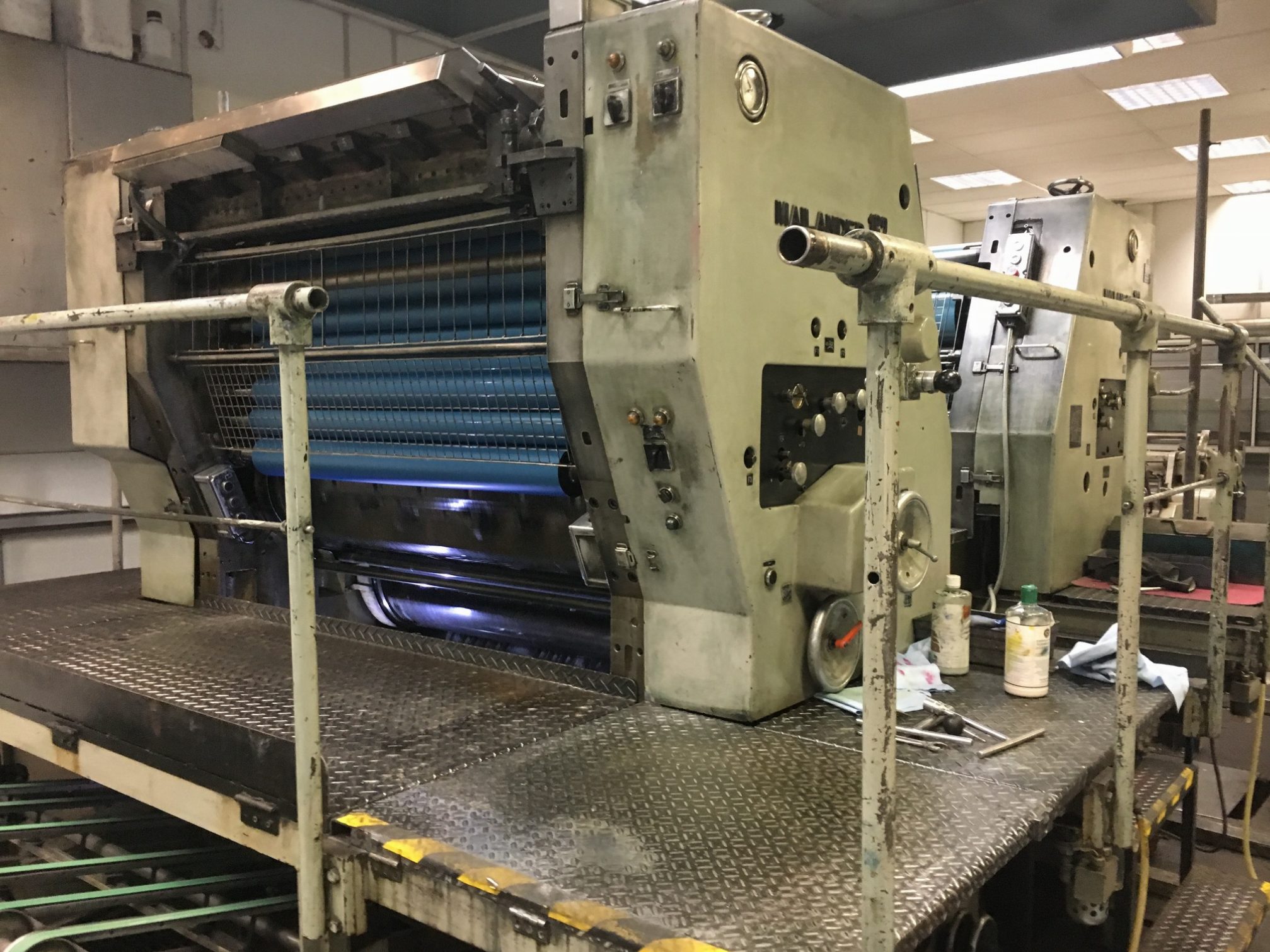 2 COLORS PRINTING MACHINE Fuji-Mailänder Mod. 162