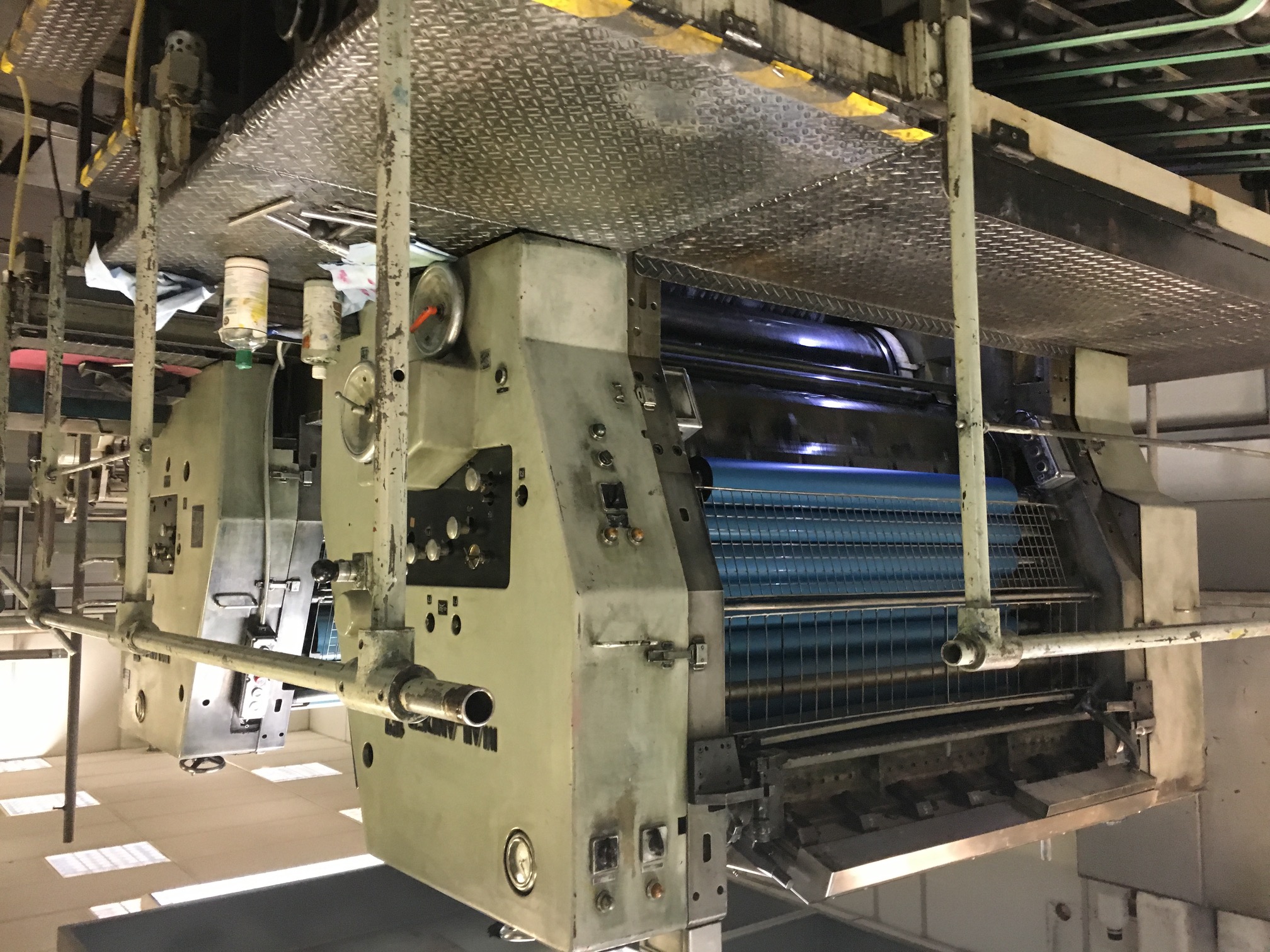 2 COLORS PRINTING MACHINE Fuji-Mailänder Mod. 162