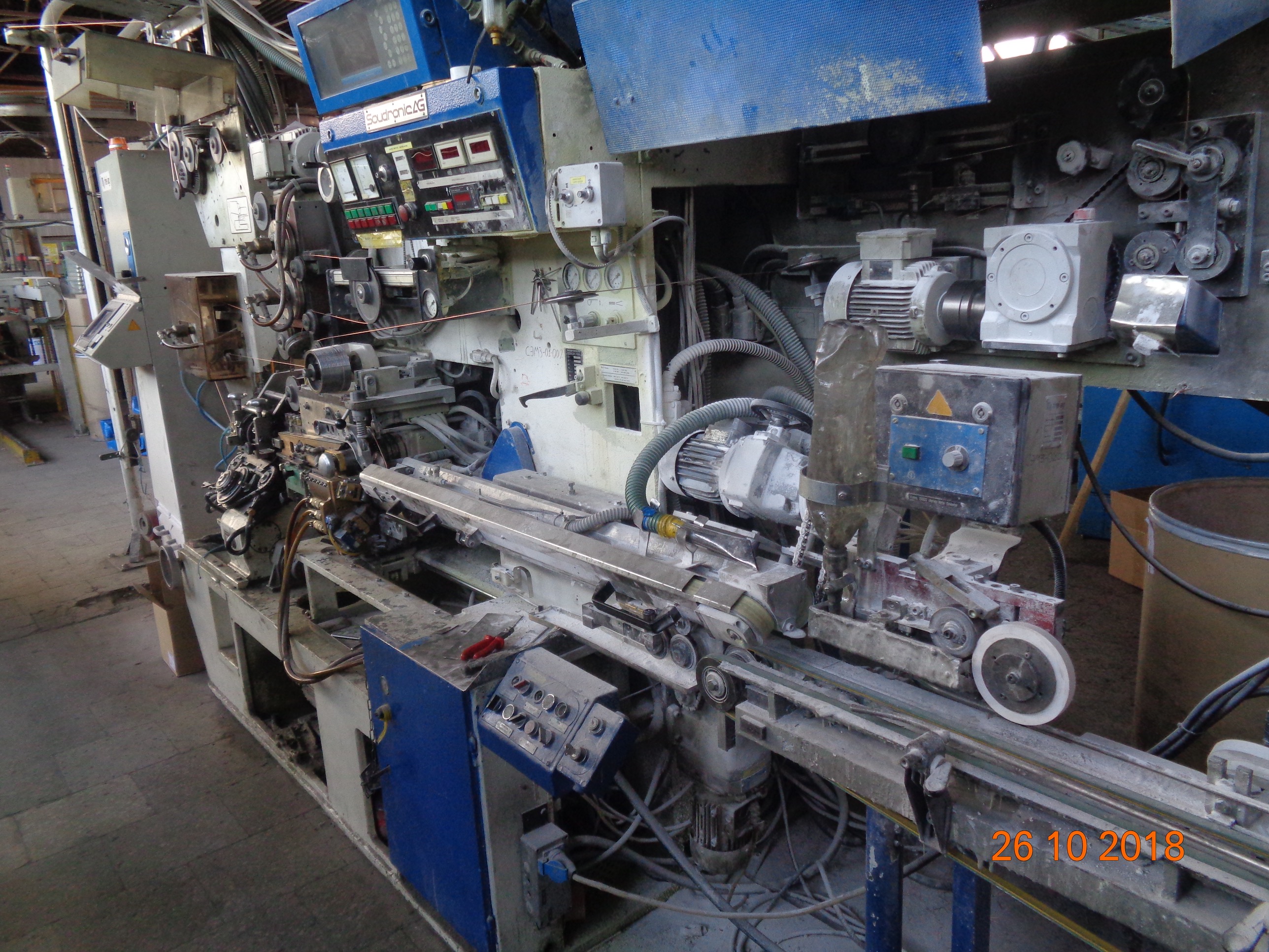 Can Making Line Soudronic mod. FBB-400 dia 73mm