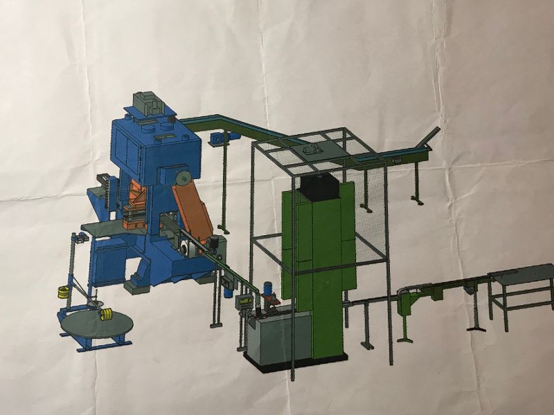 Minster Press mod. P2-75 for Easy Open Ends dia 73 mm