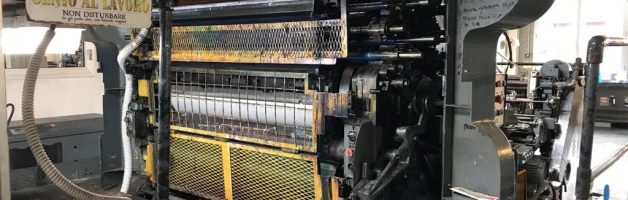 SOLD! SINGLE COLOR PRINTING MACHINE BRAND CRABTREE MOD. MARQUESS