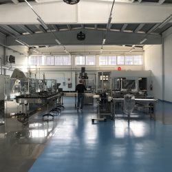 SOLD! Complete line for filling aerosol cans CO2