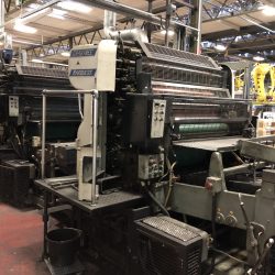 SOLD! Printing Line 2 Colors brand Crabtree mod. Marquess Max sheet size: 40x36 Inch