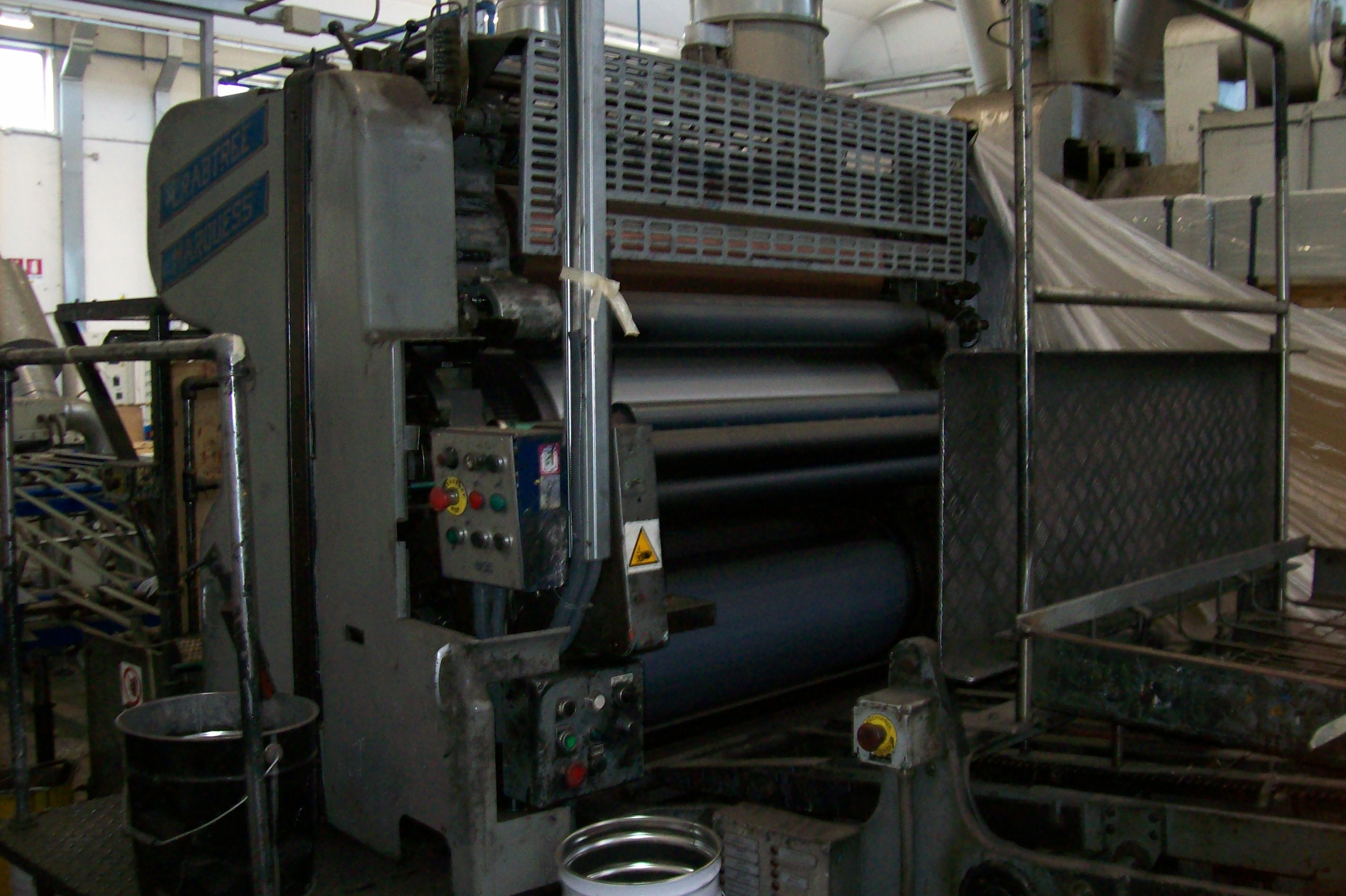 SOLD! PRINTING LINE SINGLE COLOR BRAND CRABTREE MOD. MARQUES