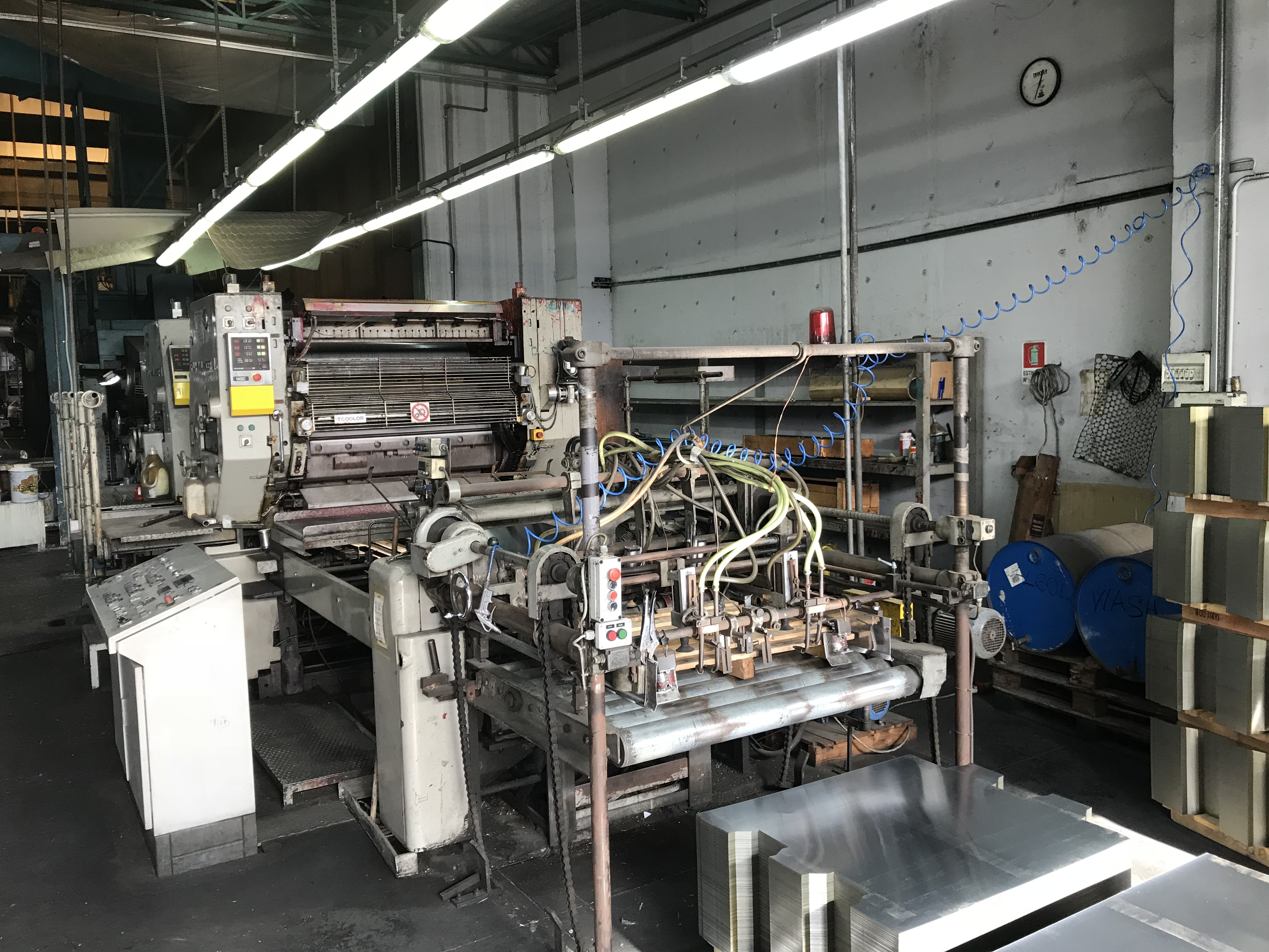 Printing Line 2 colors brand Mailander mod. 162