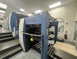 Printing Line 6 colors brand KBA Metalprint mod. MetalStar PR with UV Dryer brand IST